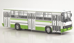Икарус-260, бело-зеленый, Наши Автобусы №4, Modimio 1:43 (перевыпуск)