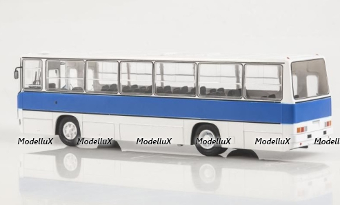 Икарус-260.51, бело-синий, Наши Автобусы №81, Modimio 1:43 