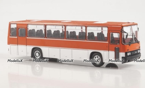 Икарус-256, красный,  Наши Автобусы №31, Modimio 1:43 ( перевыпуск)