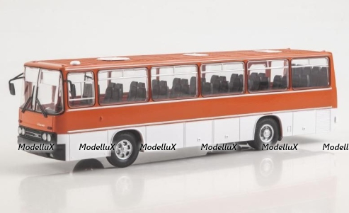 Икарус-256, красный,  Наши Автобусы №31, Modimio 1:43 ( перевыпуск)
