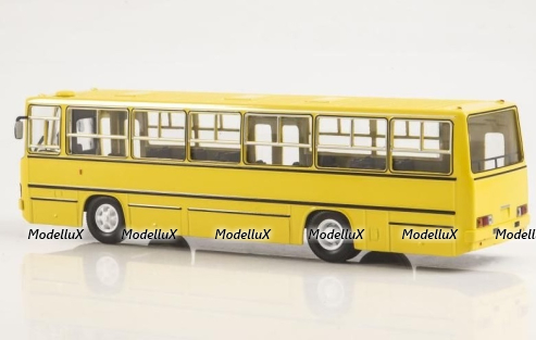 Икарус-260.06, желтый, Наши автобусы №25, Modimio 1:43 ( перевыпуск)