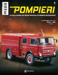 OM 150 AUTOPOMPA Italy 1968, Pompieri Italy collection #1 1:43