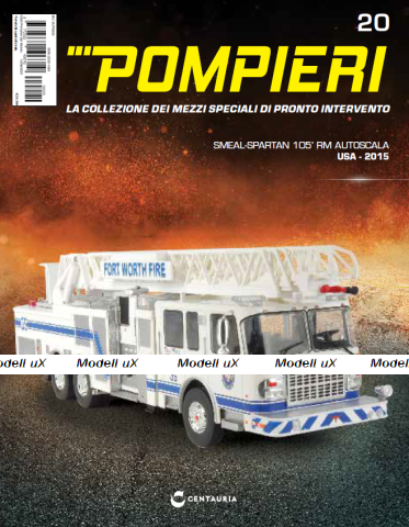 SMEAL-SPARTAN 105' RM - USA 2015, Pompieri Italy collection #20 1:43