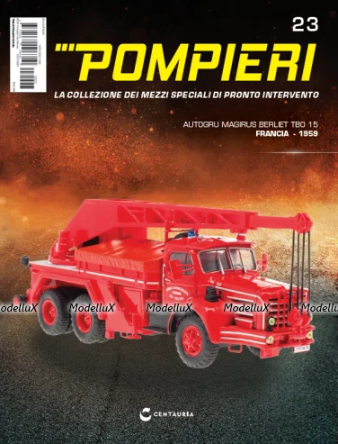 MAGIRUS-BERLIET TBO 15 - Francia 1959, Pompieri Italy collection #23 1:43