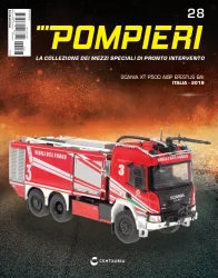 SCANIA XT P500 AISP EFESTUS BAI - Italia 2019, Pompieri Italy collection #28 1:43