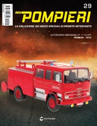 MERCEDES LP 1113 FPT - Francia 1973, Pompieri Italy collection #29 1:43