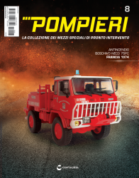 IVECO 75PC ANTINCENDIO BOSCHIVO - Francia 1974, Pompieri Italy collection #8 1:43
