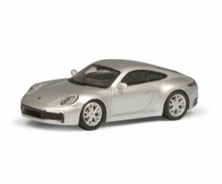 Porsche 911 silver, 452653600, Schuco 1:87