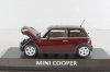 Mini Cooper (R50) 2000, dark red/black, Minichamps 1:43
