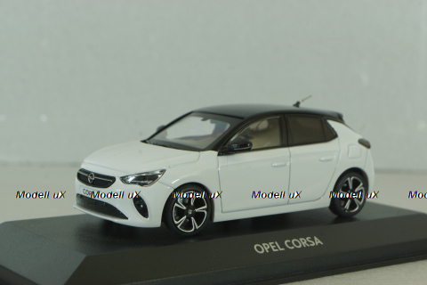 Opel Corsa (E) 2014, white, OC11473, Minichamps 1:43