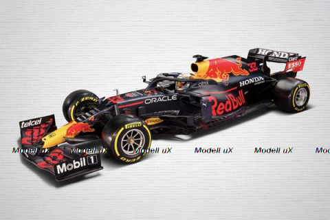 RED BULL RACING HONDA  RB16B - MAX VERSTAPPEN - WINNER FRENCH GP 2021, 110210833, Minichamps 1:18