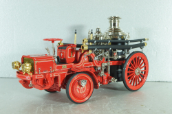 Christie front-wheel drive steam automobile from 1912, red, Franklin Mint 1:24