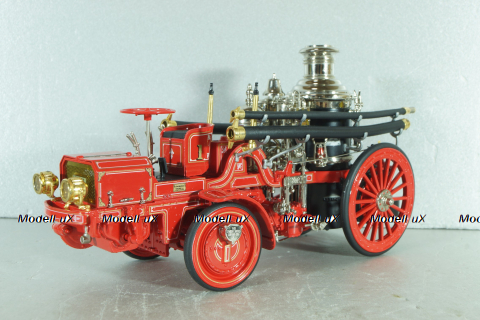 Christie front-wheel drive steam automobile from 1912, red, Franklin Mint 1:24