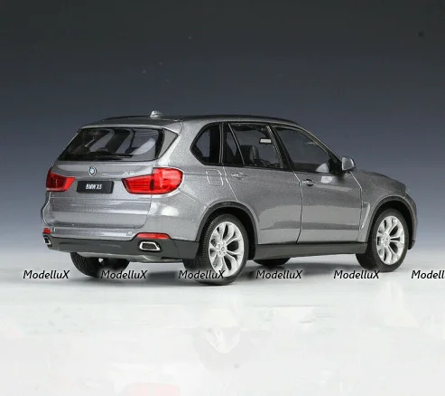 BMW X5 (F15) metallic-grey, 24052, Welly 1:24