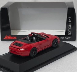 Porsche 911 (991) Carrera 4 GTS Cabriolet с крышей 2014, Schuco 1:43