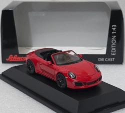 Porsche 911 (991) Carrera 4 GTS Cabriolet с крышей 2014, Schuco 1:43