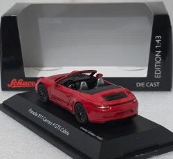 Porsche 911 (991) Carrera 4 GTS Cabriolet с крышей 2014, Schuco 1:43