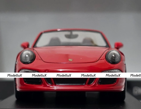 Porsche 911 (991) Carrera 4 GTS Cabriolet с крышей 2014, Schuco 1:43