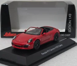 Porsche 911 (991) Carrera 4 GTS Cabriolet с крышей 2014, Schuco 1:43