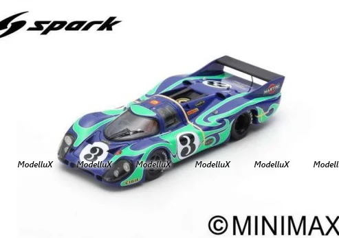 Porsche 917 №3 2nd 24h Le Mans (G.Larousse - Willy Kauhsen), S0928, Spark 1:43
