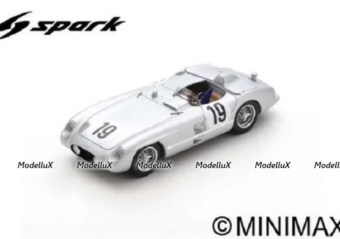 Mercedes 300 SLR #19 24H Le Mans 1955 J. M. Fangio - S. Moss, S4733, Spark 1:43