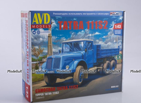 Tatra 111S2 Самосвал, 1586AVD, AVD Models 1:43