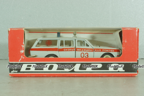 Газ-2402, скорая медицинская помощь, январь 198. г. , Тантал/Радон 1:43