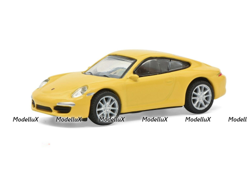 Porsche 911 Carrera S yellow, 452659900, Schuco 1:87