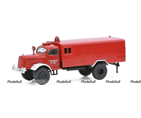 Mercedes LG 315 LF Fire Engine, 452649600, Schuco 1:87