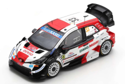 Toyota Yaris WRC #33 2nd Rally Croatia 2021 Elfyn Evans - Scott Martin, S6589, Spark 1:43