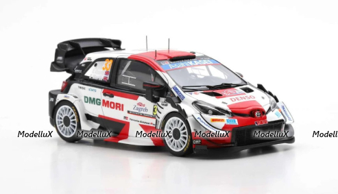 Toyota Yaris WRC #33 2nd Rally Croatia 2021 Elfyn Evans - Scott Martin, S6589, Spark 1:43