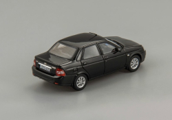 ВАЗ 2170 Priora Седан черный, 221708, DiP Models 1:43