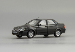 ВАЗ 2170 Priora Седан черный, 221708, DiP Models 1:43