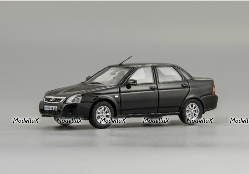 ВАЗ 2170 Priora Седан черный, 221708, DiP Models 1:43