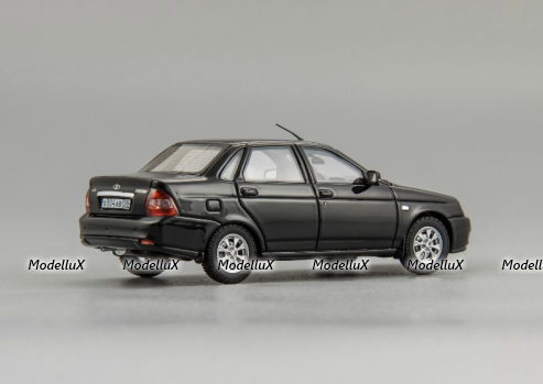 ВАЗ 2170 Priora Седан черный, 221708, DiP Models 1:43