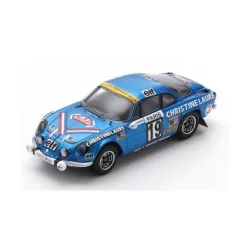 Alpine-Reanult A110 1600 SC No.19 Winner Coupe des Dames Monte Carlo Rally 1976, M. Mouton/F. Conconi, S6116, Spark 1:43