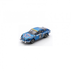 Alpine-Reanult A110 1600 SC No.19 Winner Coupe des Dames Monte Carlo Rally 1976 M. Mouton F. Conconi, S6116, Spark 1:43