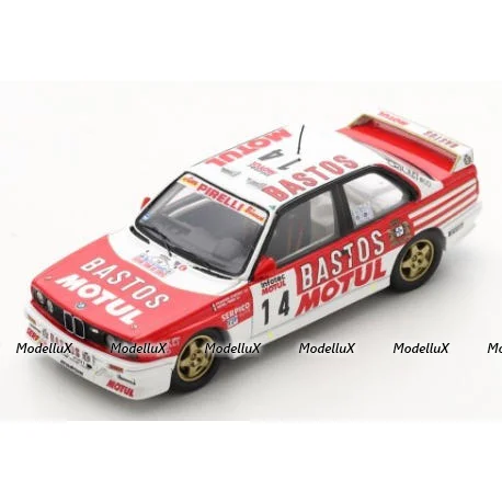 BMW M3 E30 No.14 2nd Tour de Corse Rally de France 1989 - François Chatriot - Michel Périn, SF150, Spark 1:43