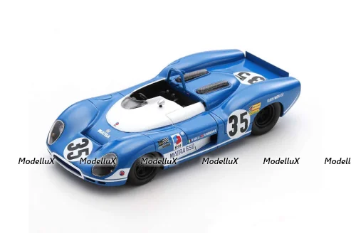 Matra Simca MS 630/650 No.35 24H Le Mans 1969 G. 'Nanni' Galli R. Widdows, S3549, Spark 1:43