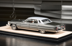 Cadillac Sedan Deville 1976, Georgian Silver Metallic, STM76502, Stamp models 1:43