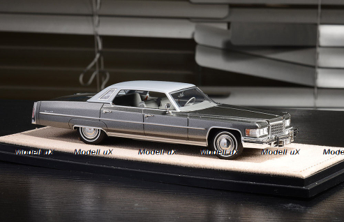 Cadillac Sedan Deville 1976, Georgian Silver Metallic, STM76502, Stamp models 1:43