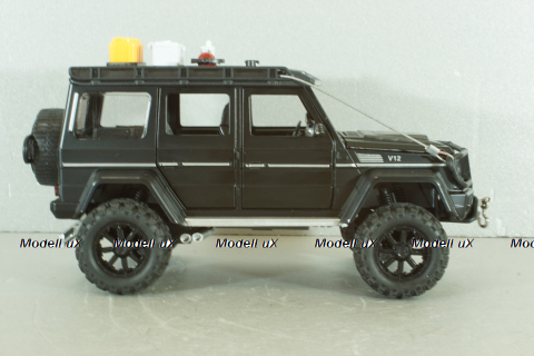 Mercedes Brabus 550 Adventure G-Class 4x4² 2017, black, 24722B, Che Zhi 1:24