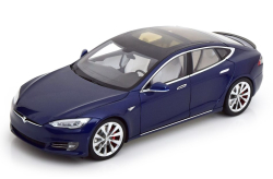 Tesla Model S, 2012, blue, TM12-03C, Top Marques 1:12