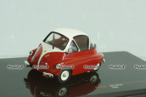 ISO Isetta 1955 red/white, CLC312N, IXO 1:43