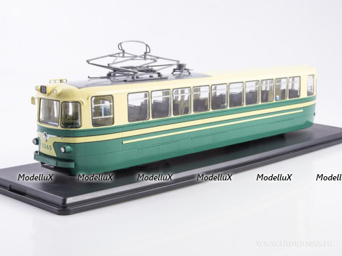 Трамвай ЛМ-57, SSM4076, SSM 1:43