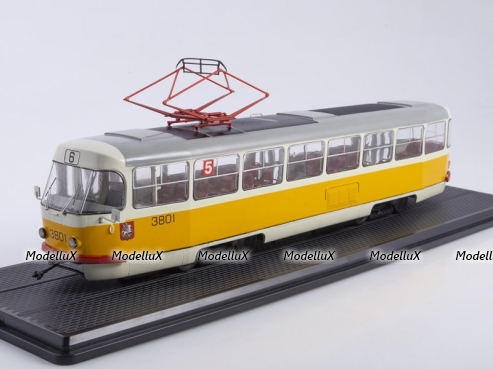 Трамвай Tatra-T3SU, SSM4072, SSM 1:43