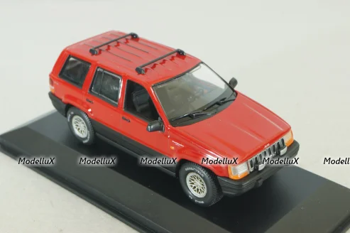 Jeep Grand Cherokee, red, 430149662, Minichamps 1:43