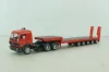 Mercedes SK 2436 with semi trailer, red 141963, Herpa 1:87