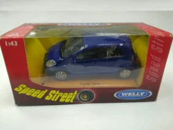 Toyota Yaris blue, Welly 1:43