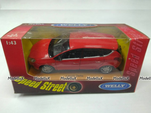 Lancia Delta red, Welly 1:43